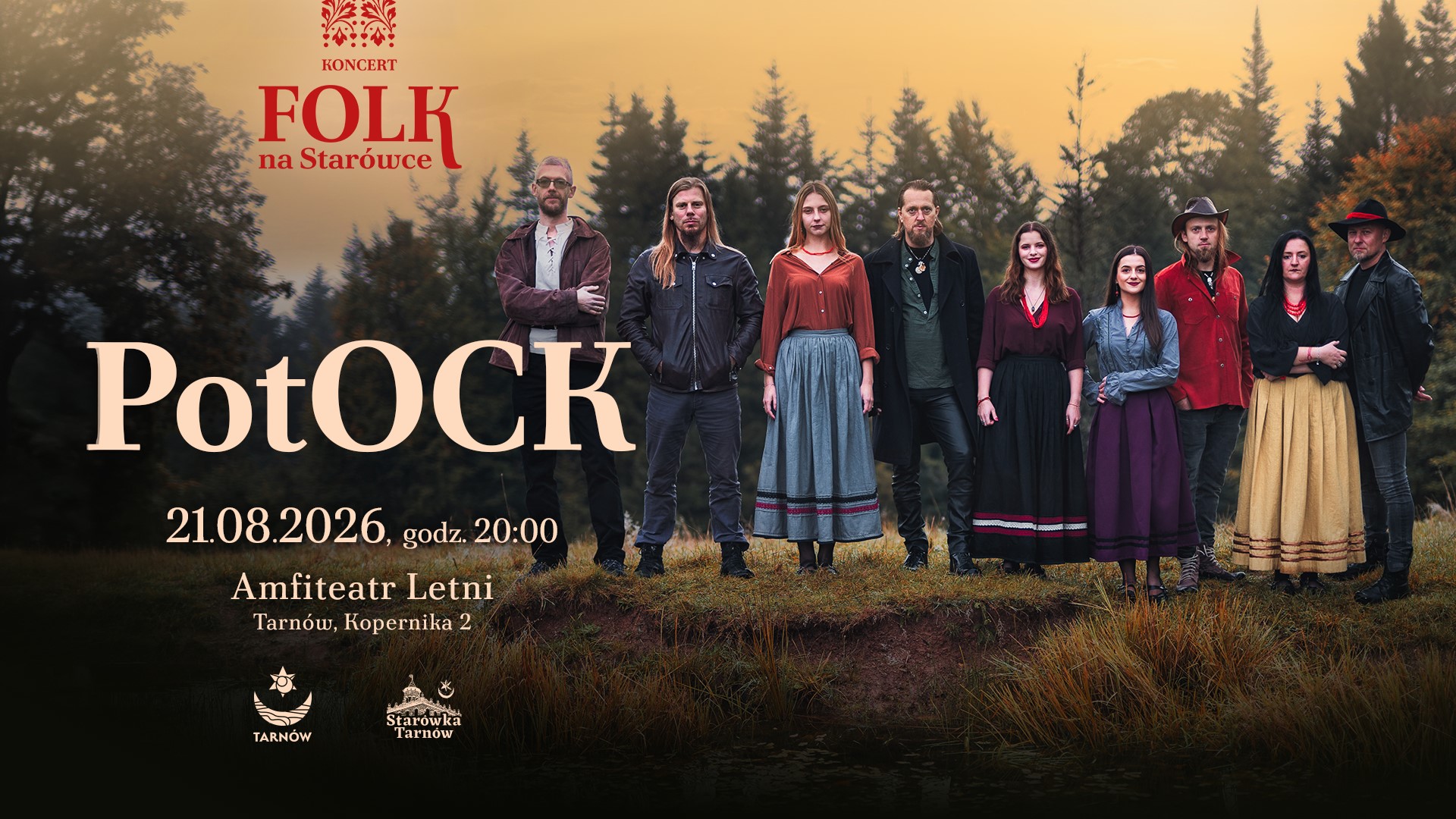 PotOCK zagra koncert w Tarnowie. Fusion folku i rocka z Babiej Góry