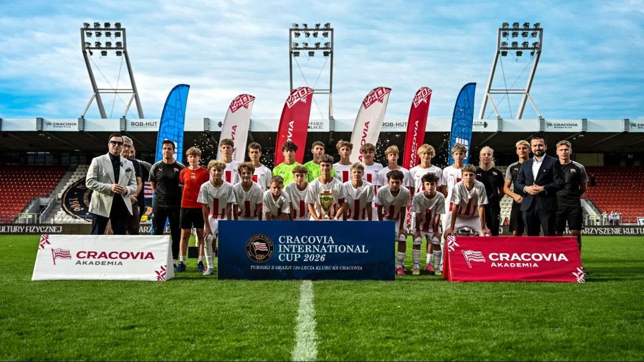 Cracovia ze srebrem na Cracovia International Cup 2026. Triumfował belgijski Anderlecht