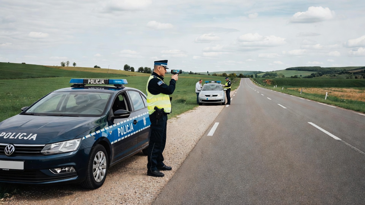 Działania na prędkość. Policja z Proszowic złapała 81 przekroczeń