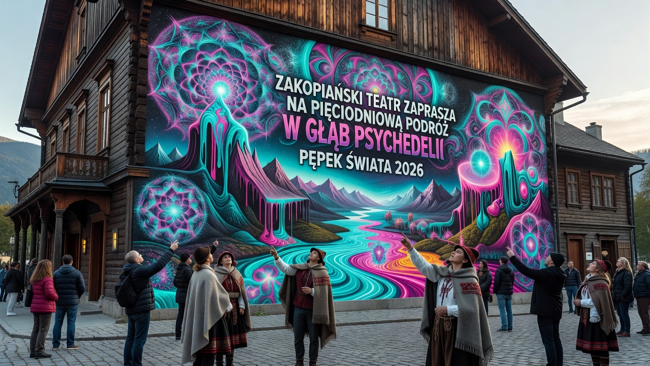 Pępek Świata 2026. Zakopiański teatr zaprasza na pięciodniową podróż w głąb psychodelii
