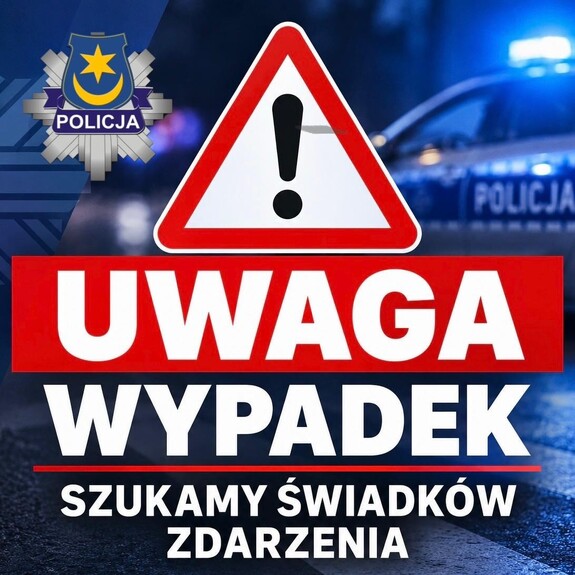 Policja szuka świadków wypadku motocyklisty w Swoszowej