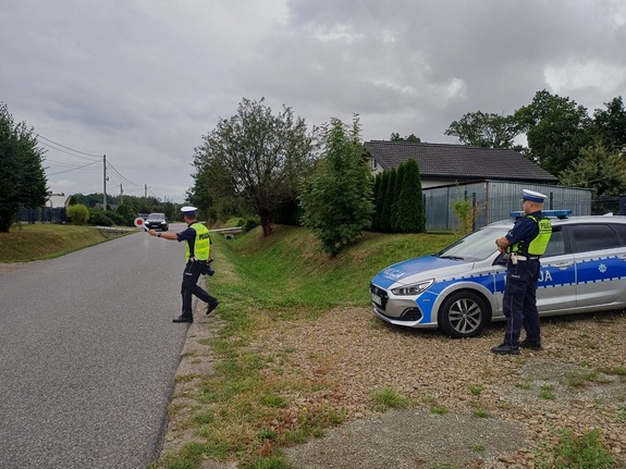 Policja w Gorlicach prowadzi Dni Bezpieczeństwa Ruchu Drogowego